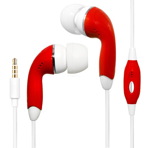 Auricolari colore rosso - , 3,5mm